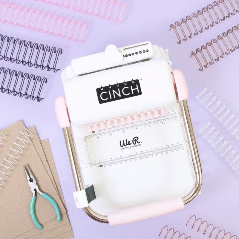 Encuadernadora Cinch perforación cuadrada