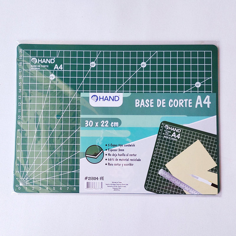 Base de Corte verde, A4