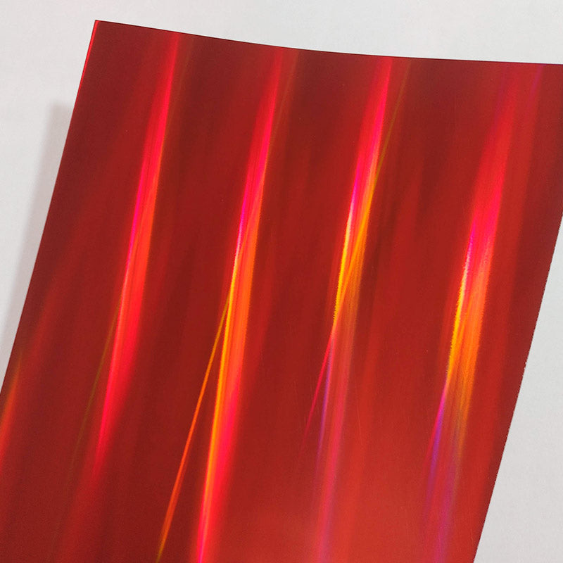 Cartulina Holográfica con diseño lineal - A4 - 250gr