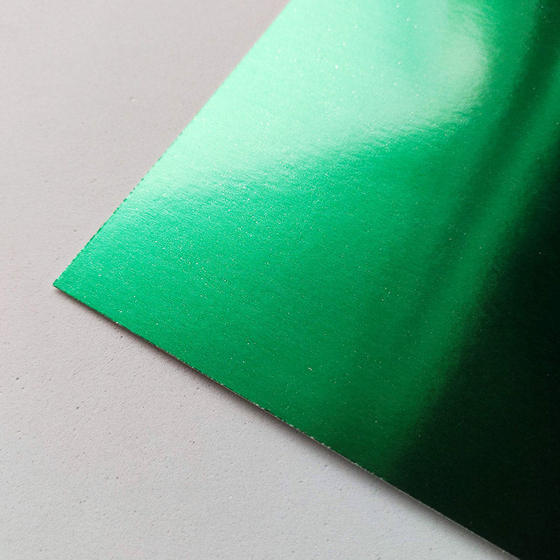 Cartulina Metálica Verde, 250gr - Carta
