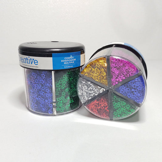 Dosificador de Conffeti Surtido, 40g