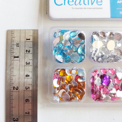 Surtido de Aplicaciones Brillantes, 190 unidades