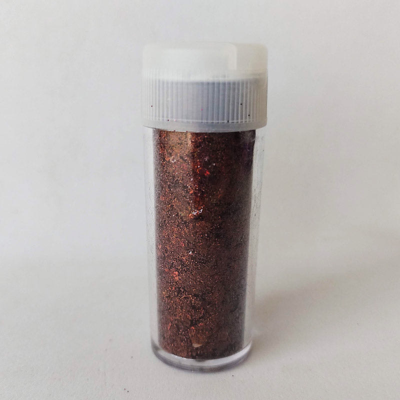 HEMOER - Escarcha Holográfica Chunky - COFFEE. 12gr/0,42oz.