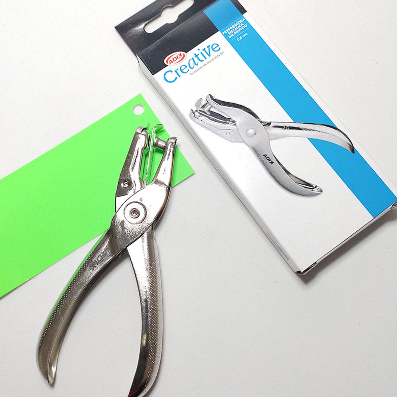 Perforadora Metálica de 1 Orificio